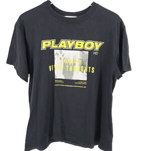Pacsun Playboy Vivid Thoughts Tee Shirt Size Medium